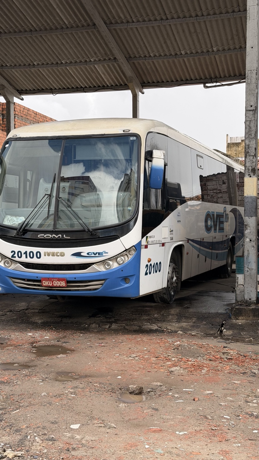 Ônibus da frota Cve Tur